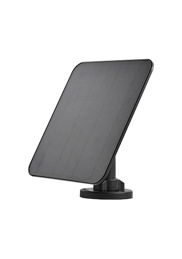 Lemestar Güneş Enerjili 5v 5w Yüksek Verimli Tek Kristal Silikon Usb-c Gerişim Paneli - Siyah Csp5w-a-b