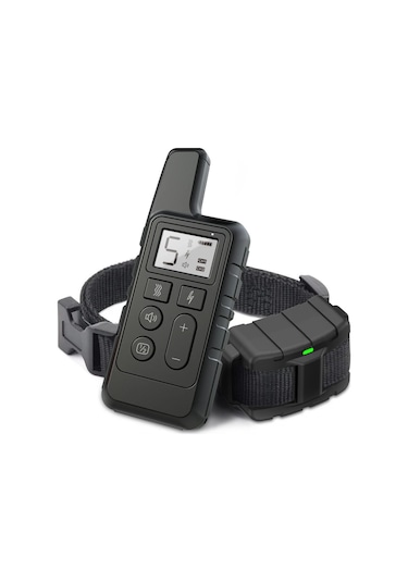 Zilinn Elektronik Köpek Eğitim Tasması, Su Geçirmez, Şarj Edilebilir, Havlama Önleyici, Uzaktan Kumanda, Küçük Ve Orta Boy Köpekler İçin Eğitici