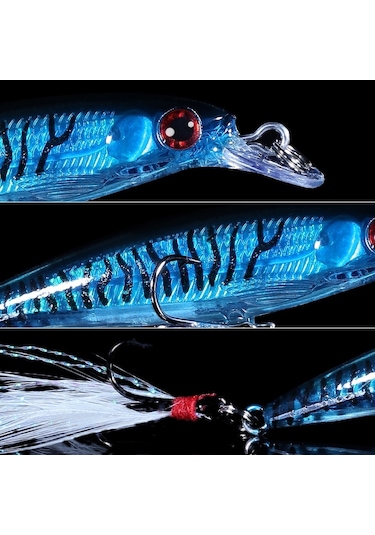 MSO Olta Balıkçılık Minnow 8.6cm 7gr Rapala Sahte Yem