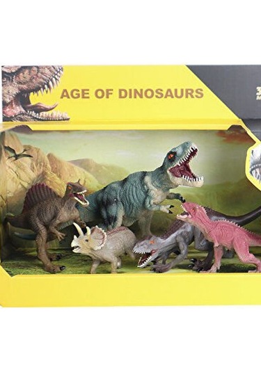 5 Dinozor Figürlü Dinozorların Dünyası Oyun Seti: Jurassic Macera Evinizde Dinozor