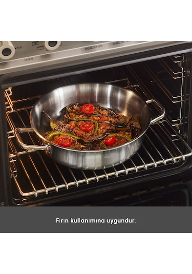 Karaca Power Steel 316+ 3ply Spirit İndüksiyon Tabanlı 8 Parça Çelik Tencere Seti Gümüş