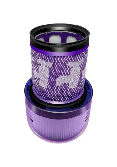 Pazly Kablosuz El Süpürgesi İçin Hepa Filtre Seti -  V12 Uyumludur, 2x Yedek Filtre, Toz Koruma, Sağlıklı Hava, Uzun Ömürlü, Optimum Performans