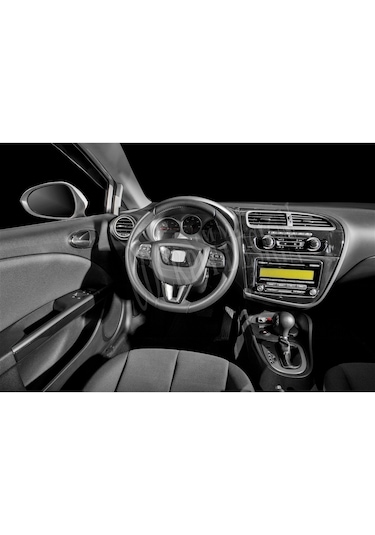 Seat Leon Piano Black Kaplama 2010 - 2014 Arası 18 Parça -