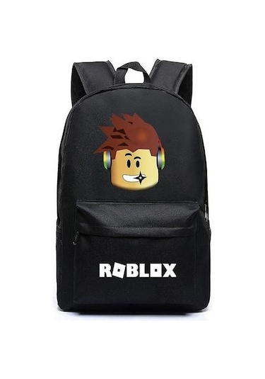 Roblox Game Sırt Çantası Öğrenci Okul Çantası Y3bpsj Siyah