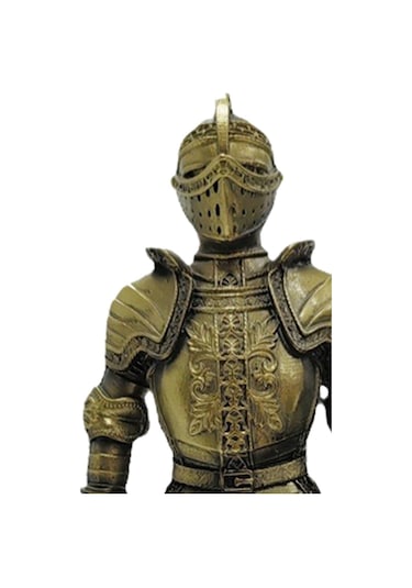 Suntek Magideal Ortaçağ Şövalye Heykeli Soyut Sanat Heykel Bronz