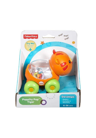 Fisher Price Poppity Araçlar -turuncu Aslan Cmv97