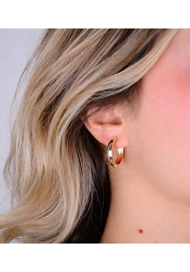 Özden Kuyumcusu 14 Ayar Altın Küpe Ozdkup010