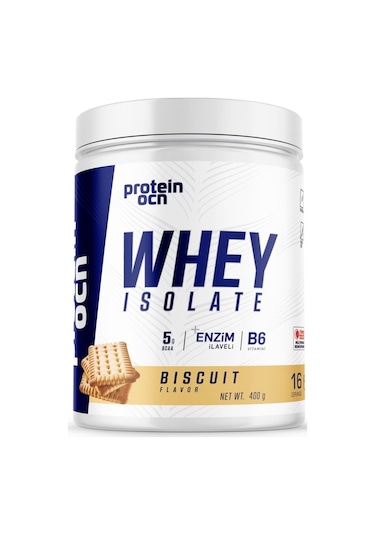 Proteinocean Whey İsolate Bisküvi - 400g - 16 Servis
