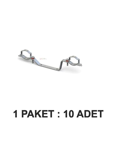 Kollektör Kelepçesi 1 Tekli Metal Paket 10 Li