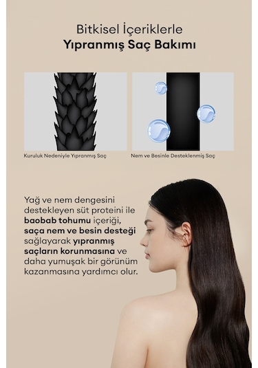 Yıpranmış Saçları Onaran Yoğun Nemlendirici Şampuan Mılk Baobab Original Shampoo Lime & Basil