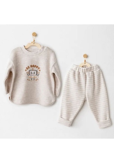 Andywawa 2'li Bebek Takım Ac26212 Bej