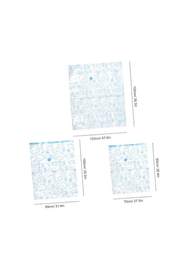 Unimarket 1 Takım Saklama Torbaları Yorgan Çantası Sıkıştırma Çantası Saklama Çantası Vakum Sıkıştırma Torbaları Saklama Torbaları Vakumlu Küçük Elbise Yorgan Saklama Çantası Mühür T01t5j
