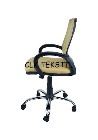 Clk-06 Fileli Petek Ofis Büro Bilgisayar Koltuğu Sandalyesi Krom Ayak