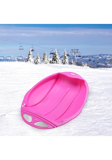 Suntek Dayanıklı Çocuklar Kar Kızağı Kızak Açık Pembe