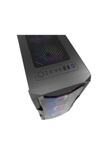 Novahub Zoko Aquarius 4x12 Cm Argb Fan Mesh Panel Atx Bilgisayar Kasası Materyal: Spcc-abs, Opt. 4 Fan