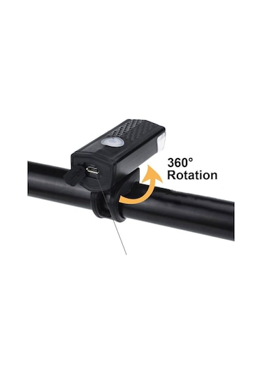 Usb Şarj Edilebilir Led Bisiklet Far Ön Işık Kuyruk Lambası