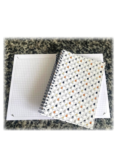 Okul Defteri 10'lu Set (5 Kareli + 5 Çizgili)