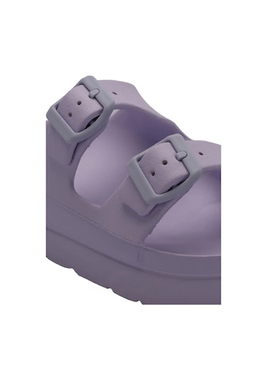 Slazenger Toal Kadın Yüksek Taban Lila Deniz Plaj Confort Eva Terlik Lila