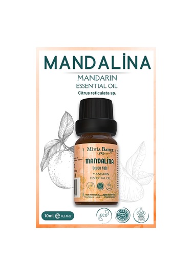Mandalina Uçucu Yağı , %100 Saf, 10ml 10 ML