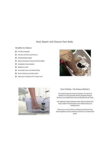 Tongxida Healifeco 2.0 Ev Banyo Detoks Makinesi, Sağlıklı Yaşam İçin Renkli Seçenekler Çok Renkli