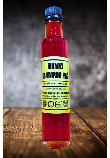 Nurbal Şifa Merkezi Kırmızı Kantaron Yağı 250 ML