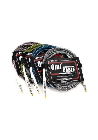 D Sound&Masterwork 3Mt Ütü Tip Profesyonel Gitar Kablosu