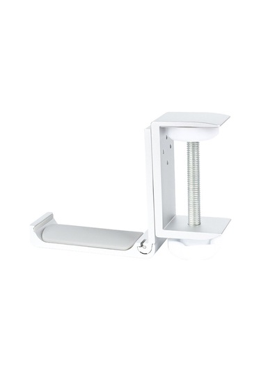 Sones Kulaklık Braketi İnternet Kafe Monitörü Kulaklık Askısı Masaüstü Kulaklık Sergileme Standı, Stil: Kilitli Klips Tipi Gümüş