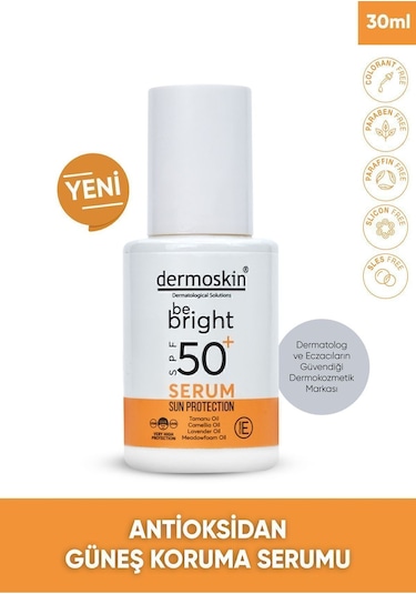 Dermoskıi Be Bright Sun Protection Serum SPF50+ 30 ML
