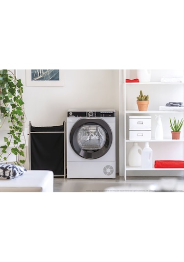 Hoover NDPEH 9A3TCBEXMSS 9 KG Wi-Fi + Bluetooth Isı Pompalı Çamaşır Kurutma Makinesi