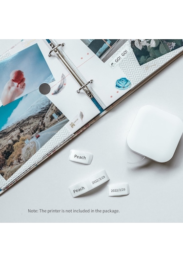 Dofolink Q30 Yazıcı İçin Aımo Dcp1430-210 Suya Dayanıklı Etiketler, 14mmx30mm Beyaz, 210 Adet/rulman 1 Rulo