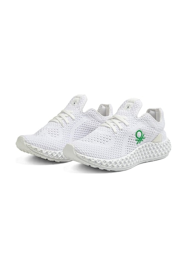 Benetton Bn-30009 -3570 Beyaz Kadın Sneaker