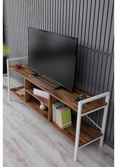 Sehpol Tv Sehpası 160x35x65 Cm Beyaz Richmood