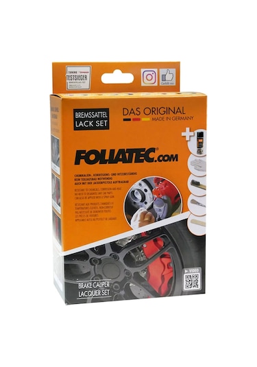 Foliatec Fren Kaliperi Boya Seti 3 Komponet Performans Kırmızı