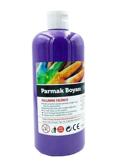 Red Apple Parmak Boya 500 Gr Mor Rp 500-19