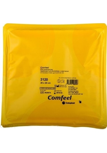 Coloplast Comfeel Plus 3120 Hidrokolloid Yara Örtüsü 20 x 20 CM 10 Adet