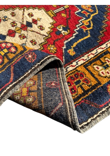 El Dokuma Sıfır Antika Yahyalı Seccade 80x160 Kök Boya Namazlık