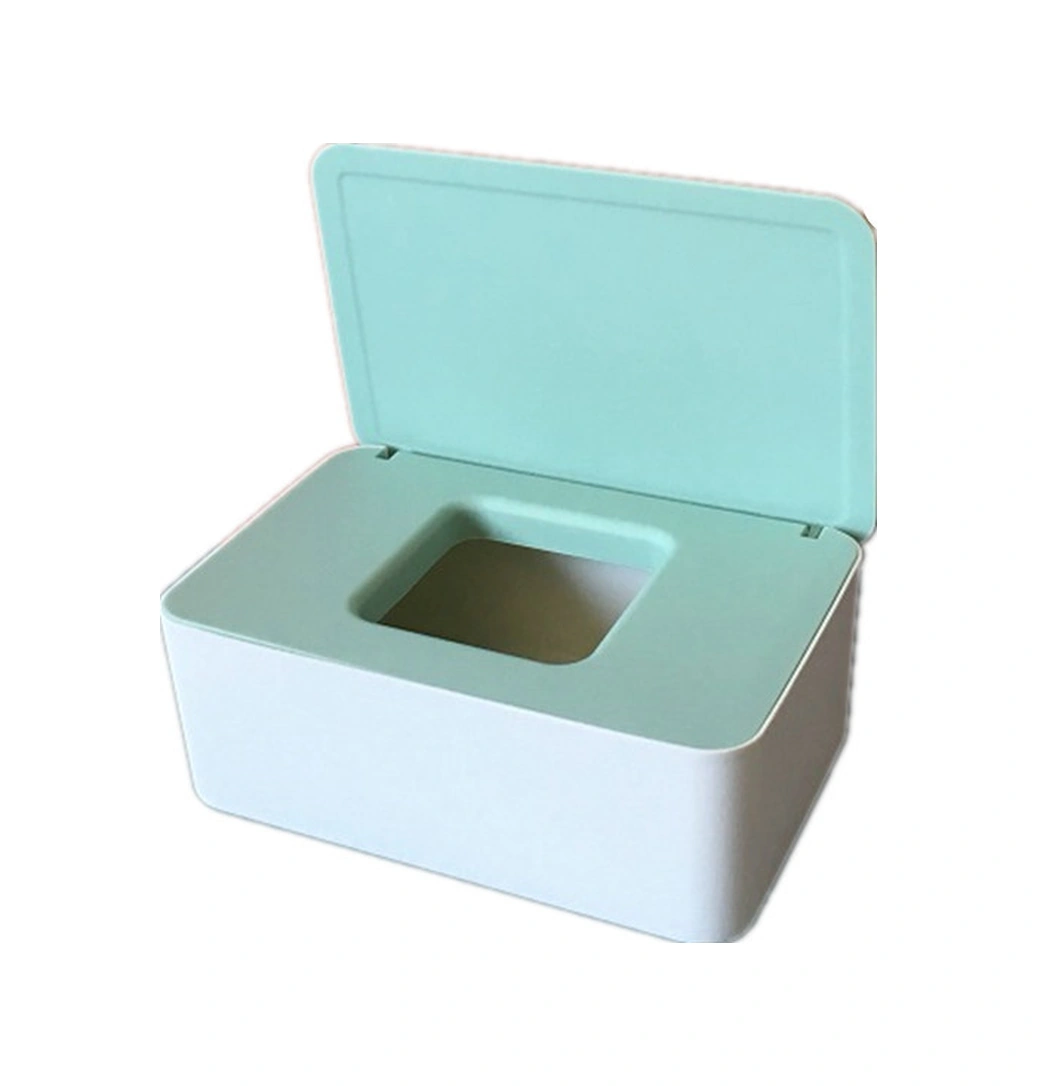 Padalink Beyaz Plastik Islak Mendil Kutusu Ev Ofis Kullanıma Uygun Multifonksiyonel Kapaklı Depolama Kutusu Toz Ve Nem Koruma A597 Beyaz
