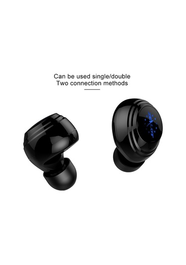 Zealot H19 Tws Bluetooth 5.0 Manyetik Şarj Kutusu İle Dokunmatik Kablosuz Bluetooth Kulaklık, Hd Arama Ve Bluetooth Otomatik Bağlantı Desteği Siyah