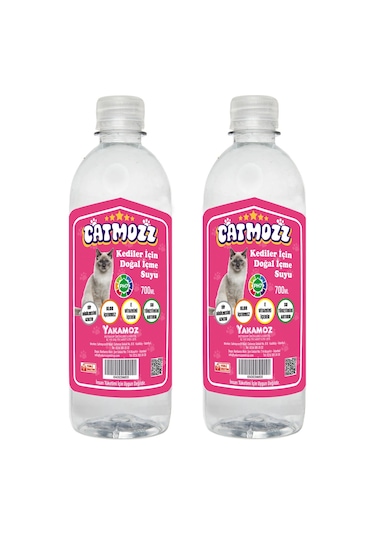 Catmozz Cat Water Kediler İçin Doğal İçme Suyu 2 x 700 ML