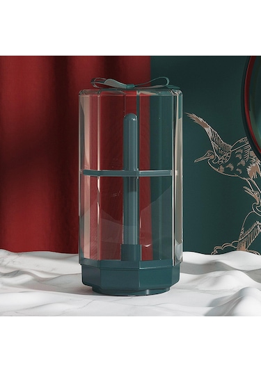 Suntek Makyaj Fırçası Kurutma Rafı Vanity Table Green Için Yeşil