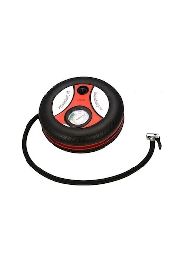 Araç Lastik Hava Kompresörü Yuvarlak Taşınabilir 12volt 260psi
