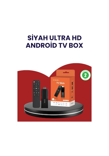 Wifi Ve Bluetooth Destekli Android Tv Dönüştürücü Stick