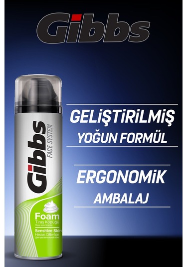 Sensitive Tıraş Köpüğü 4x200ml