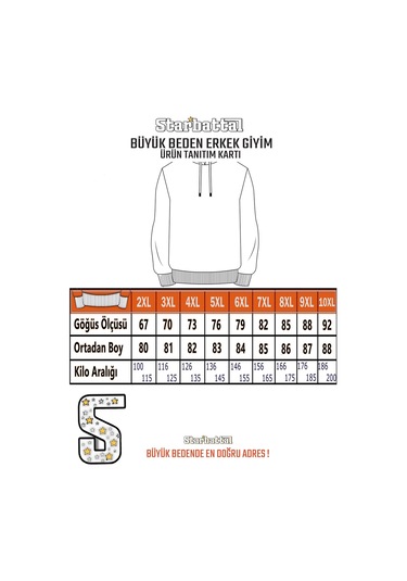 Starbattal Büyük Beden Polo Yaka Fermuarlı Sweat Double Face 25709 Lacıvert Lacivert