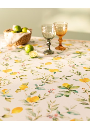 Madame Coco Debora Pvc Masa Örtüsü - 100x140 Cm Maor0000000021100 X 140 Cm-sarı