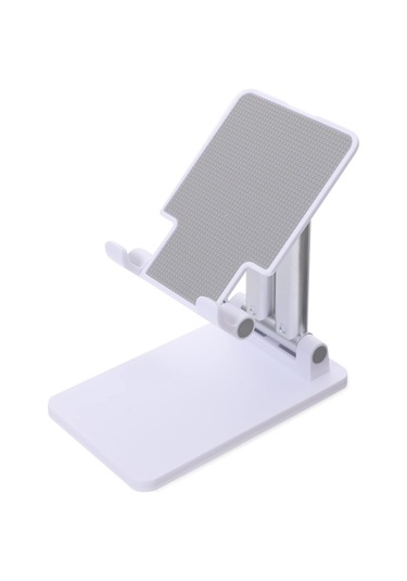 Telefon Ve Tablet Standı Yükseklik Ve Açısı Ayarlanabilir -beyaz