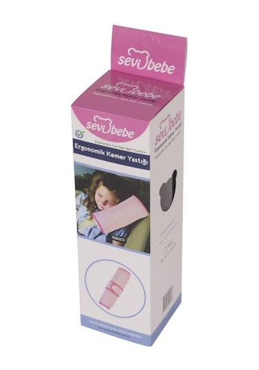 Sevi Bebe Ergonomik Kemer Yastığı ART-47 Gri