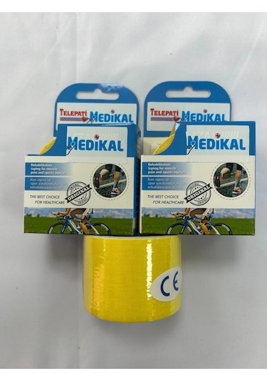 Kinesio  Bandı Sarı 2 Adet