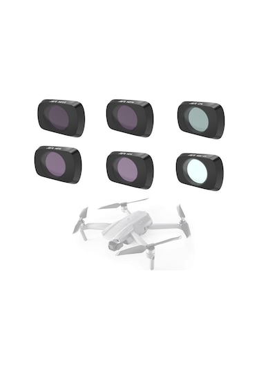 Dji Mavic Air 2 Lens Filtre Mcuv Cpl Nd4 Nd8 Nd16 Nd32 6 Lı Set