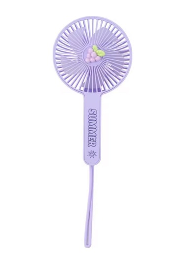 Avuç İçi Taşınabilir Şarjlı Vantilatör Mini El Fanı Ys-2289 Mor